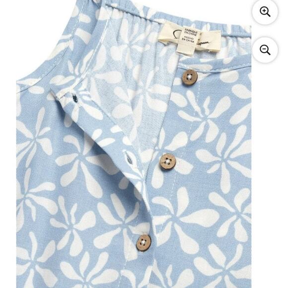 Jessica Simpson Girls' Tee, Dress and Hair Scrunchie Set, Blue 3-Pc Size 4 NEW - Picture 7 of 8